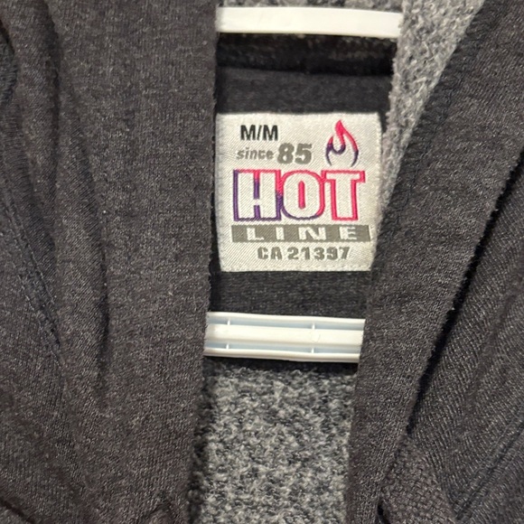 Red Deer College Dark Grey Hoodie Medium - Picture 3 of 6